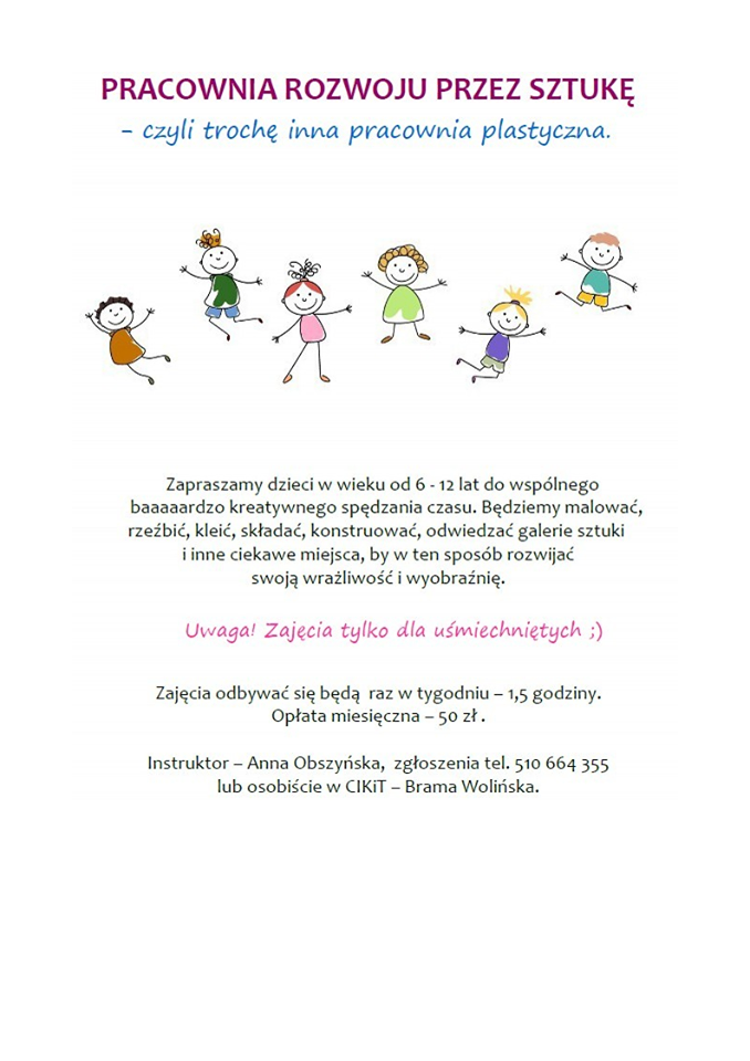 Info o naborze na stronę