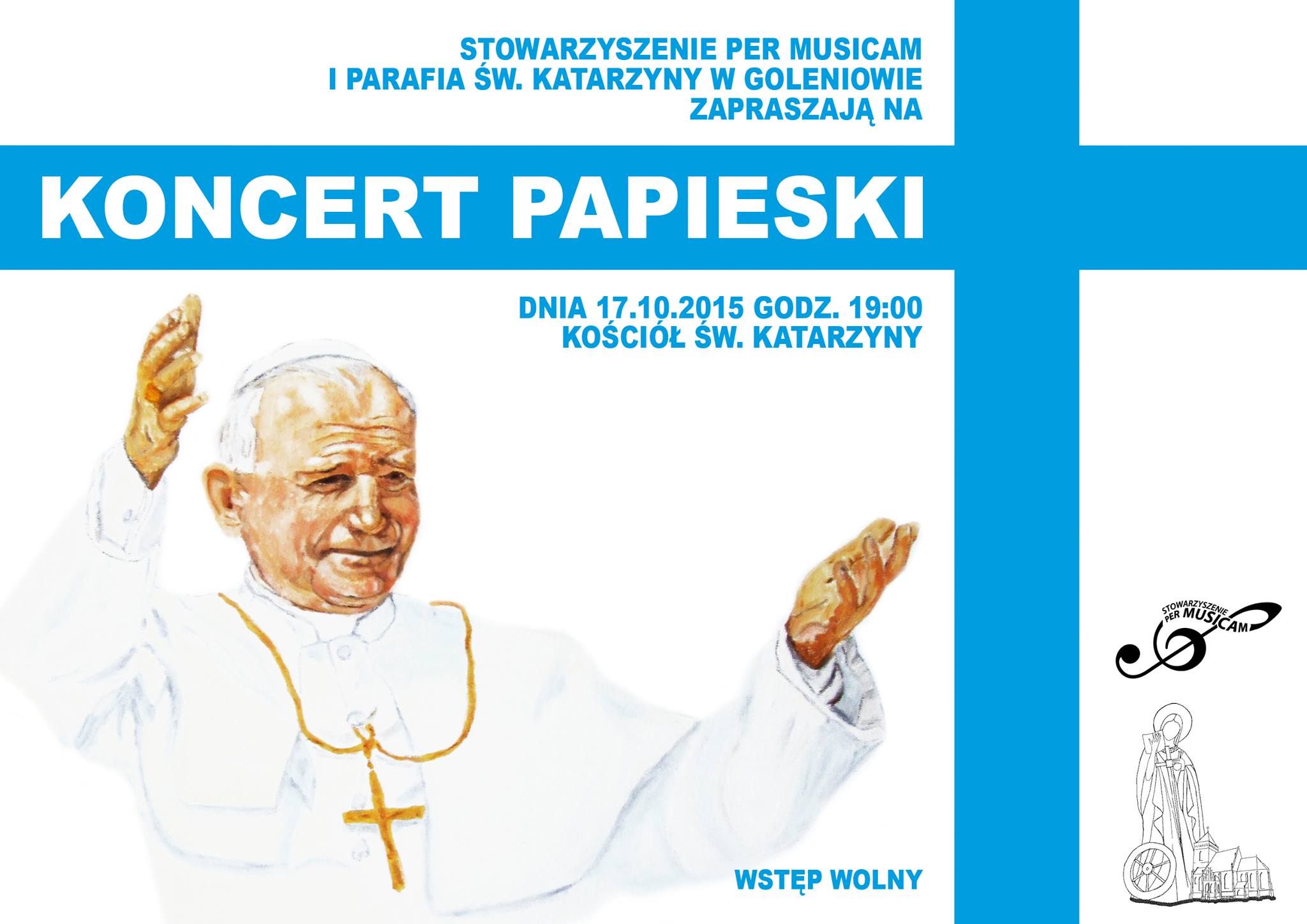 papieski plakat