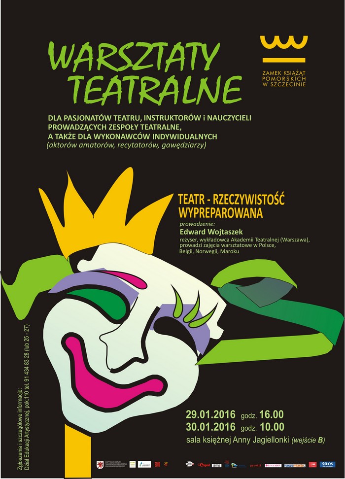 51 warsztaty teatralne - plakacik