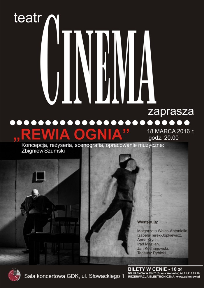 CINEMA plakat Internet