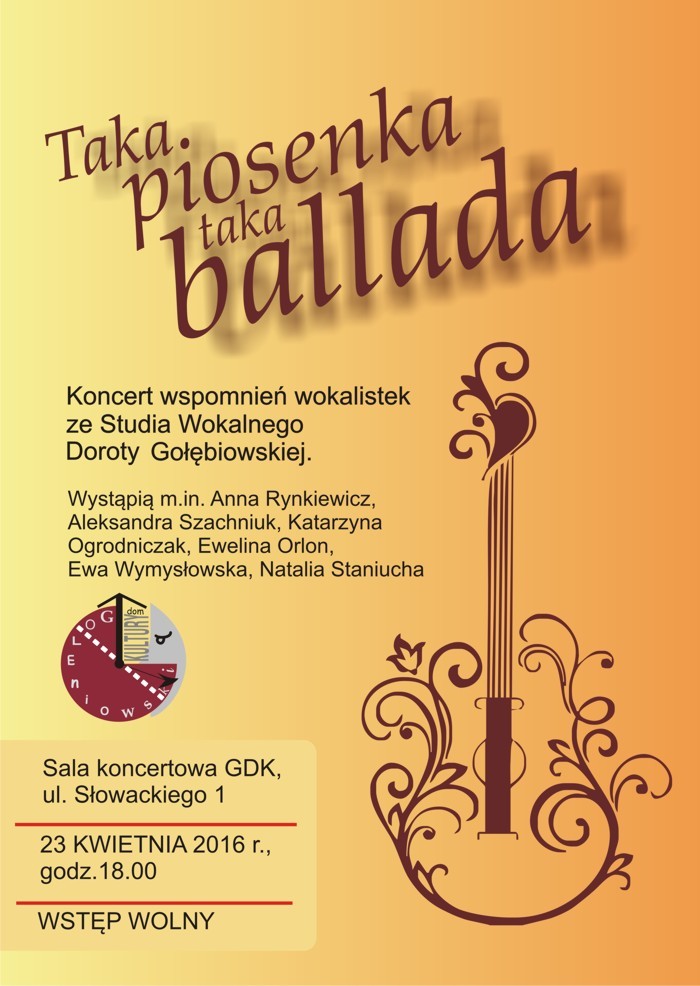 Plakat internet Taka piosenka  1