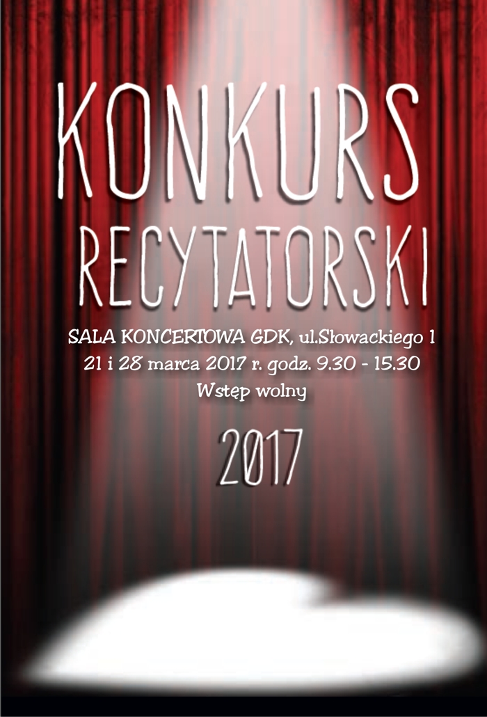 Konkurs recytatorski INTERNET