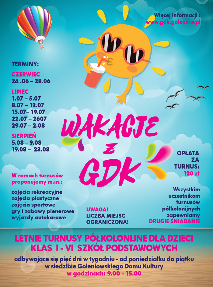13 wakacje zGDK