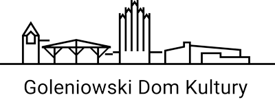 GDK zarys budynków czarny z napisem